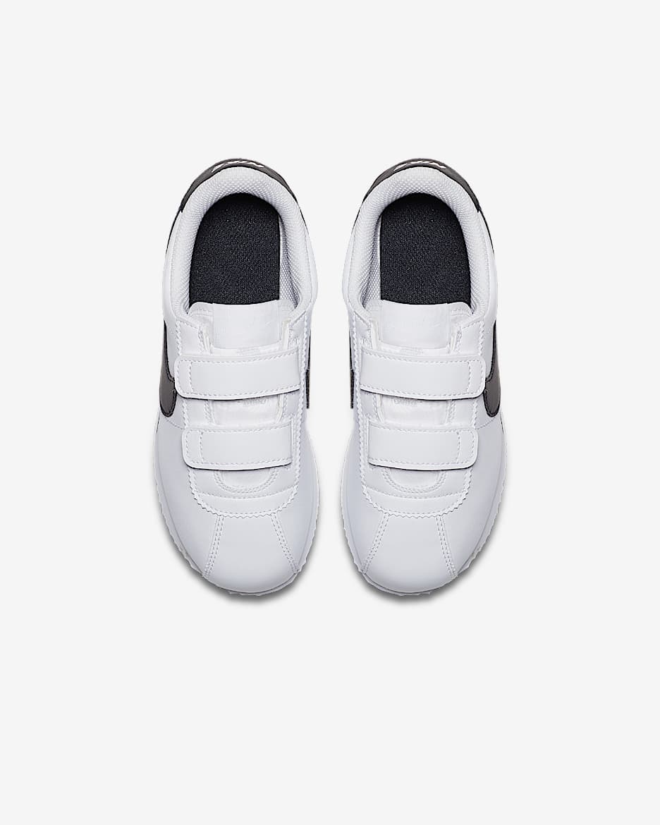 All white nike cortez kids sales